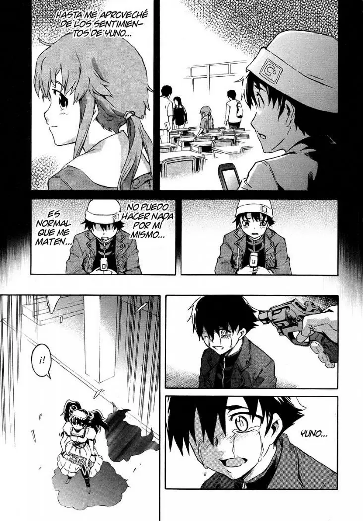 Mirai Nikki capítulo 4, página 13