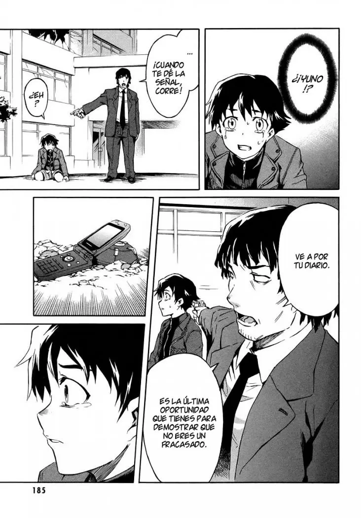 Mirai Nikki capítulo 4, página 16