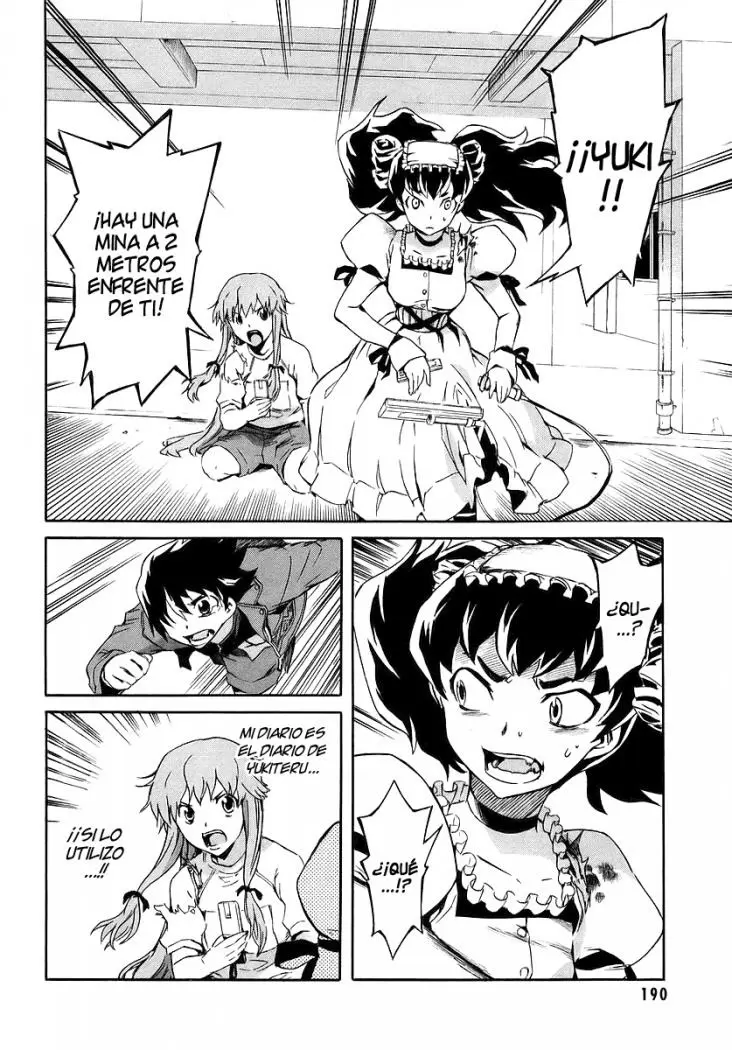 Mirai Nikki capítulo 4, página 21