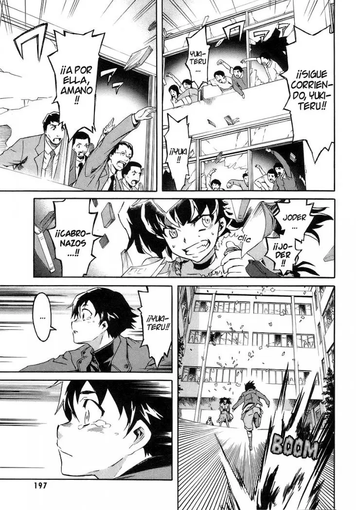 Mirai Nikki capítulo 4, página 27