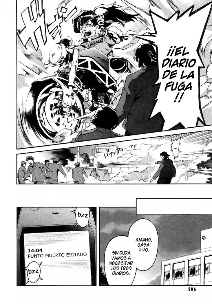 Mirai Nikki capítulo 4, página 35