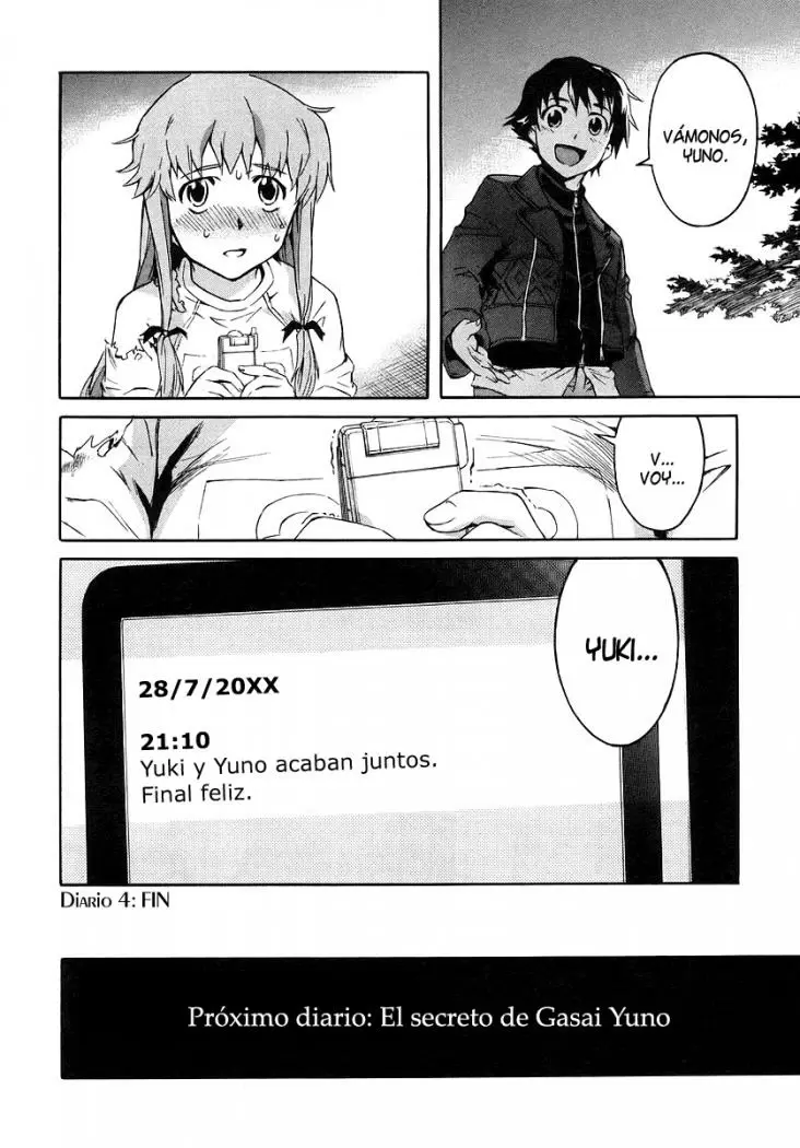 Mirai Nikki capítulo 4, página 37
