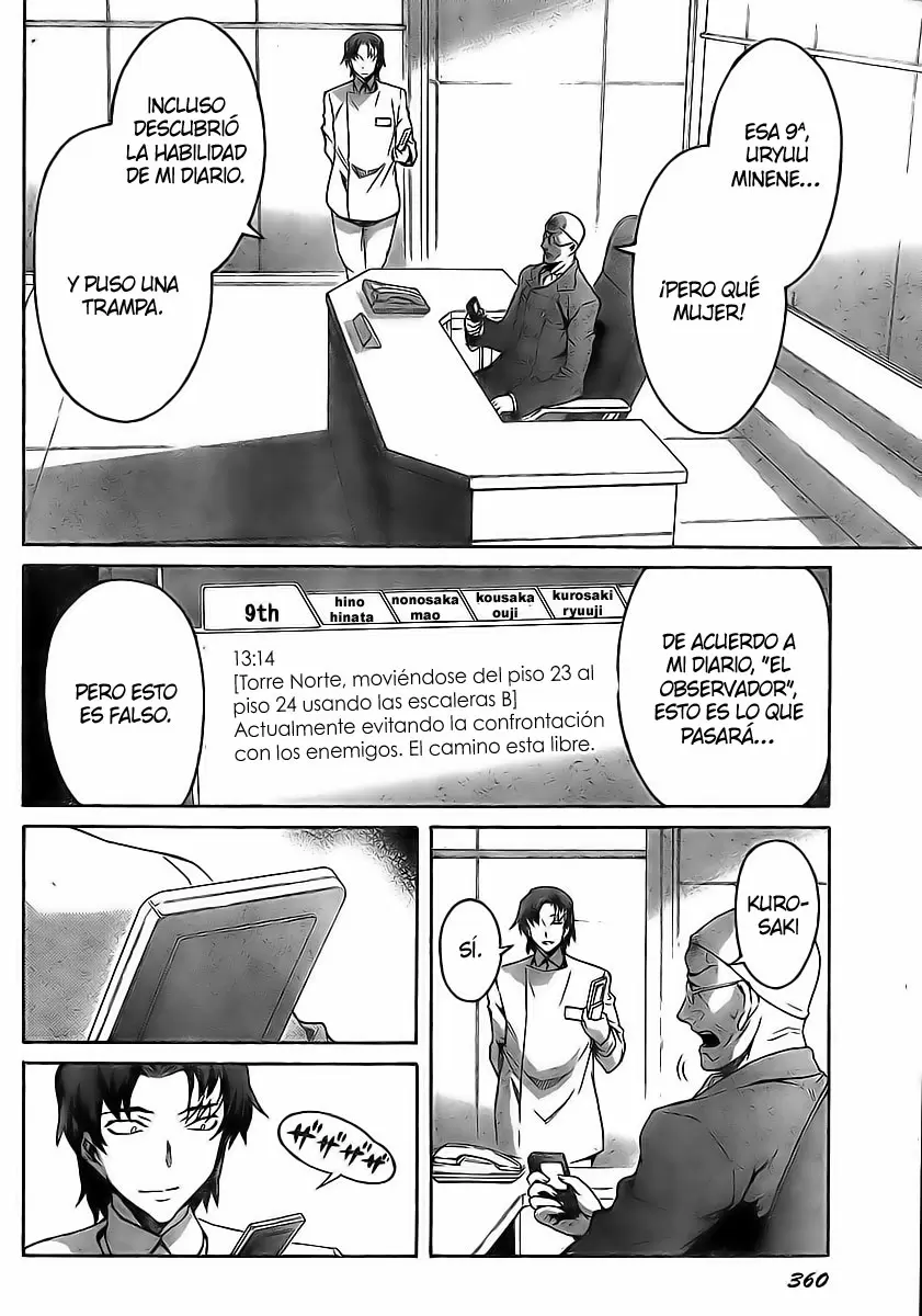 Mirai Nikki capítulo 43, página 3