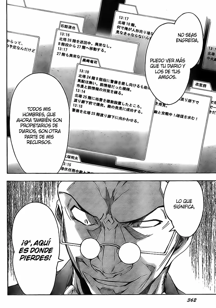 Mirai Nikki capítulo 43, página 5