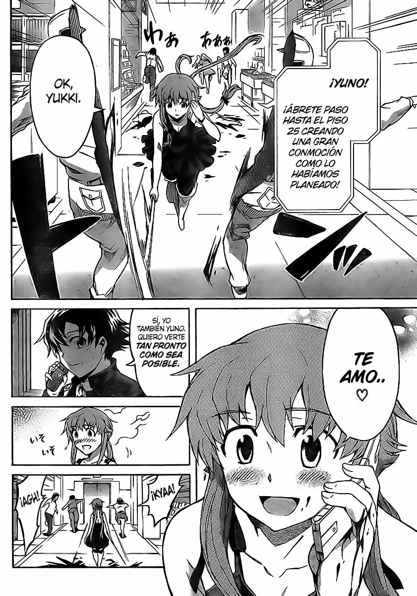 Mirai Nikki capítulo 43, página 21