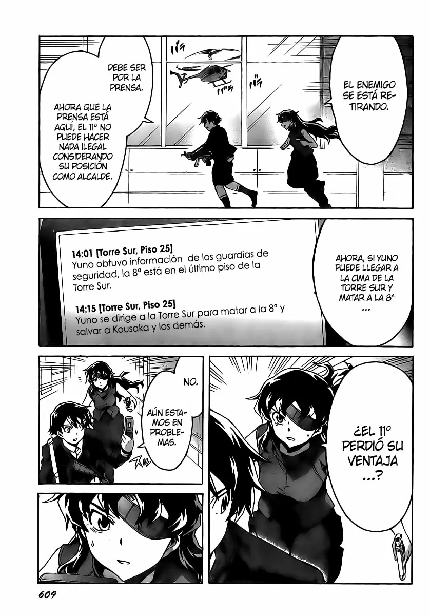 Mirai Nikki capítulo 44, página 9