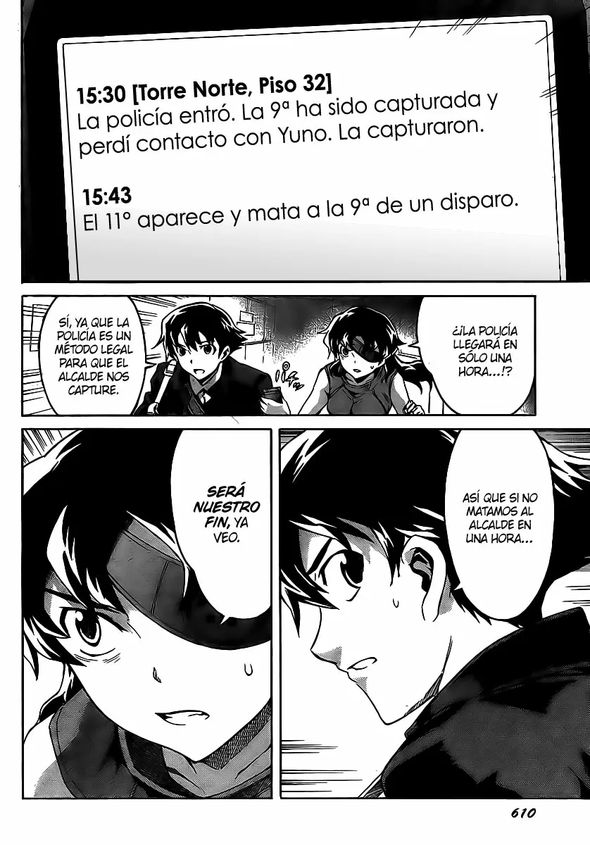 Mirai Nikki capítulo 44, página 10