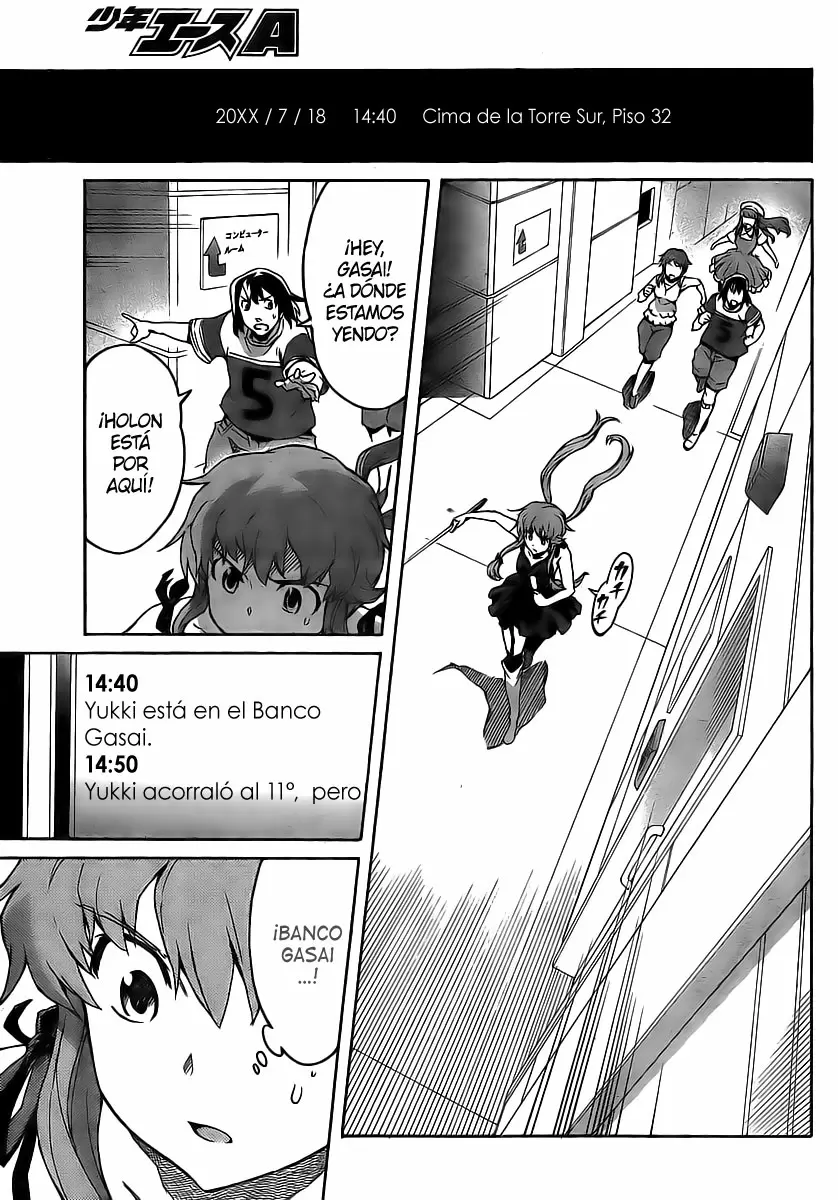 Mirai Nikki capítulo 44, página 19