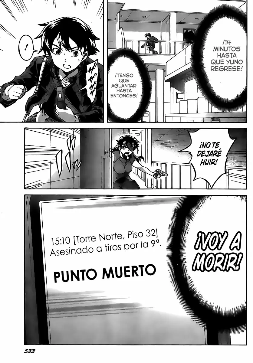 Mirai Nikki capítulo 45, página 4