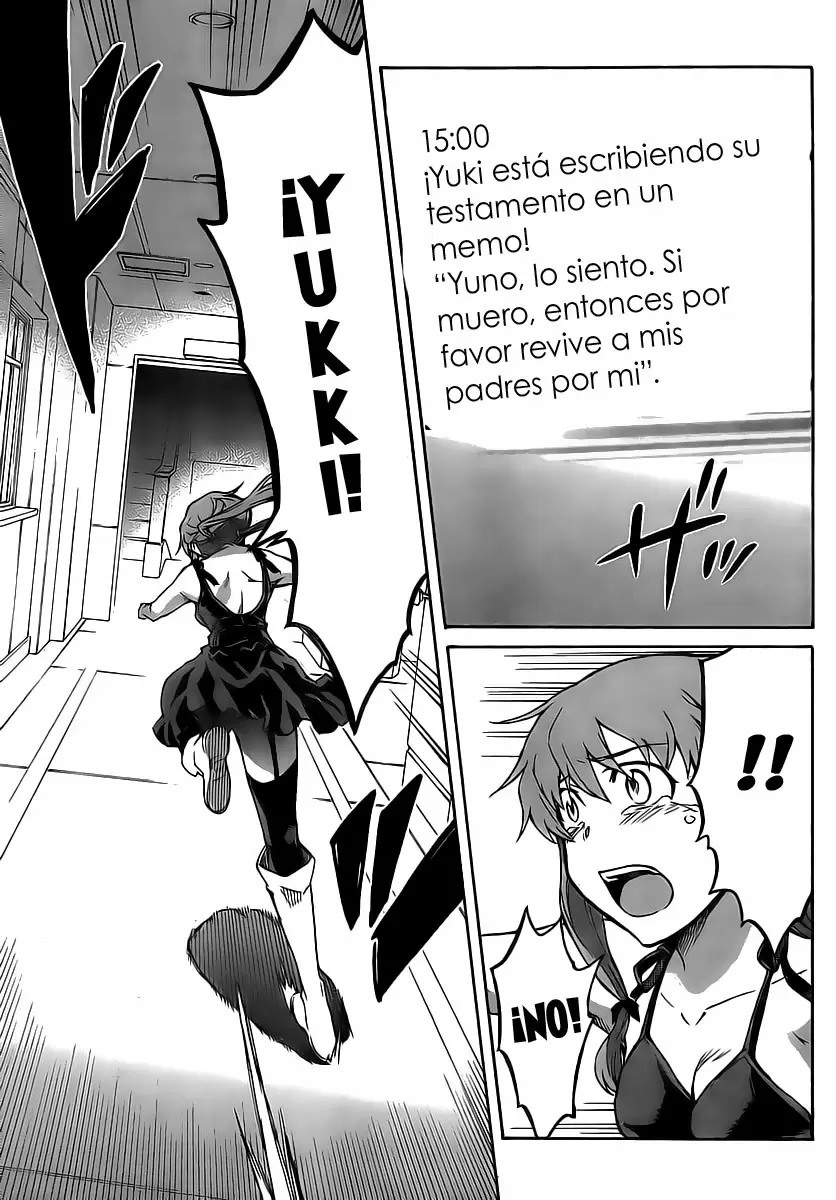 Mirai Nikki capítulo 45, página 20