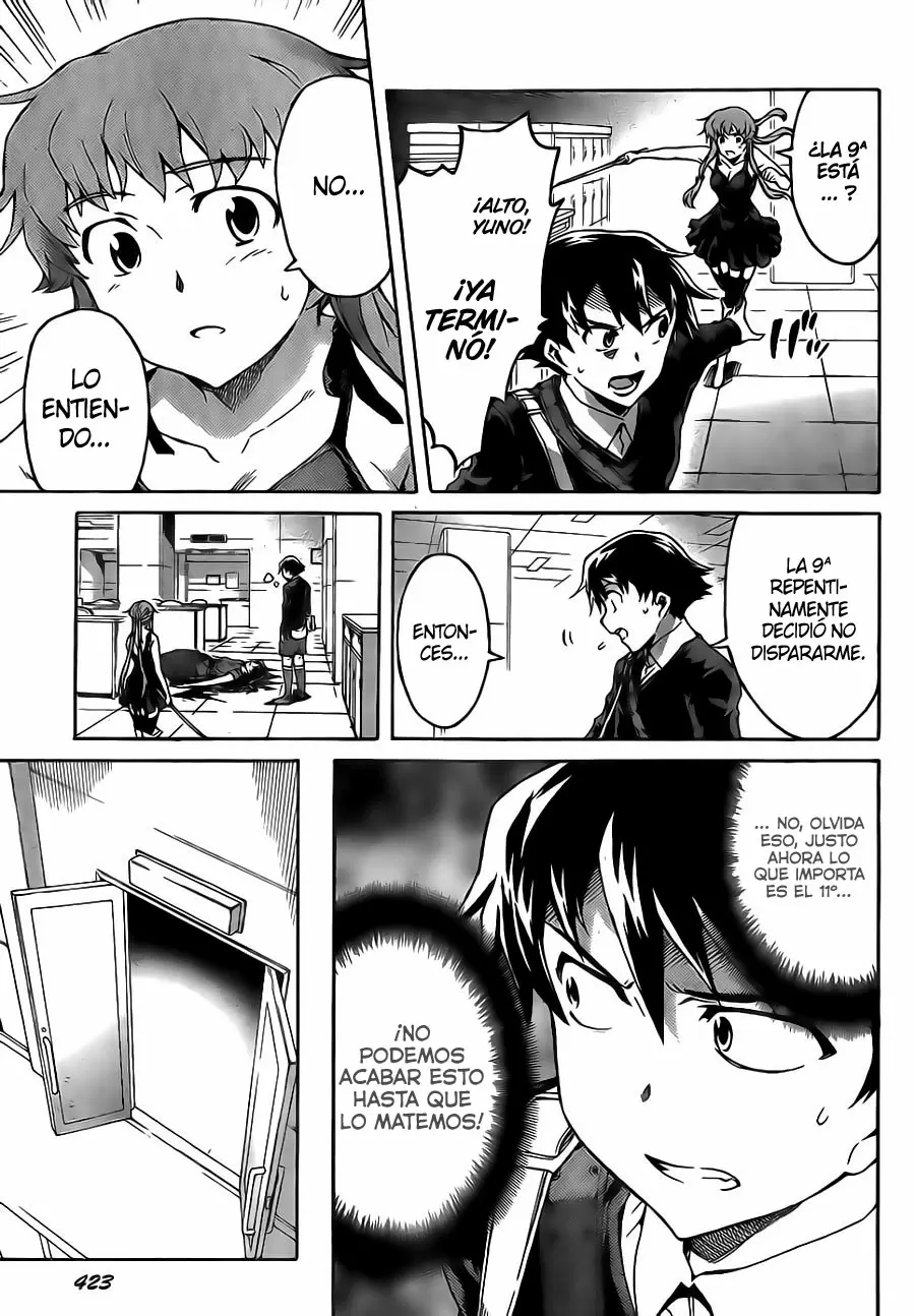Mirai Nikki capítulo 46, página 8