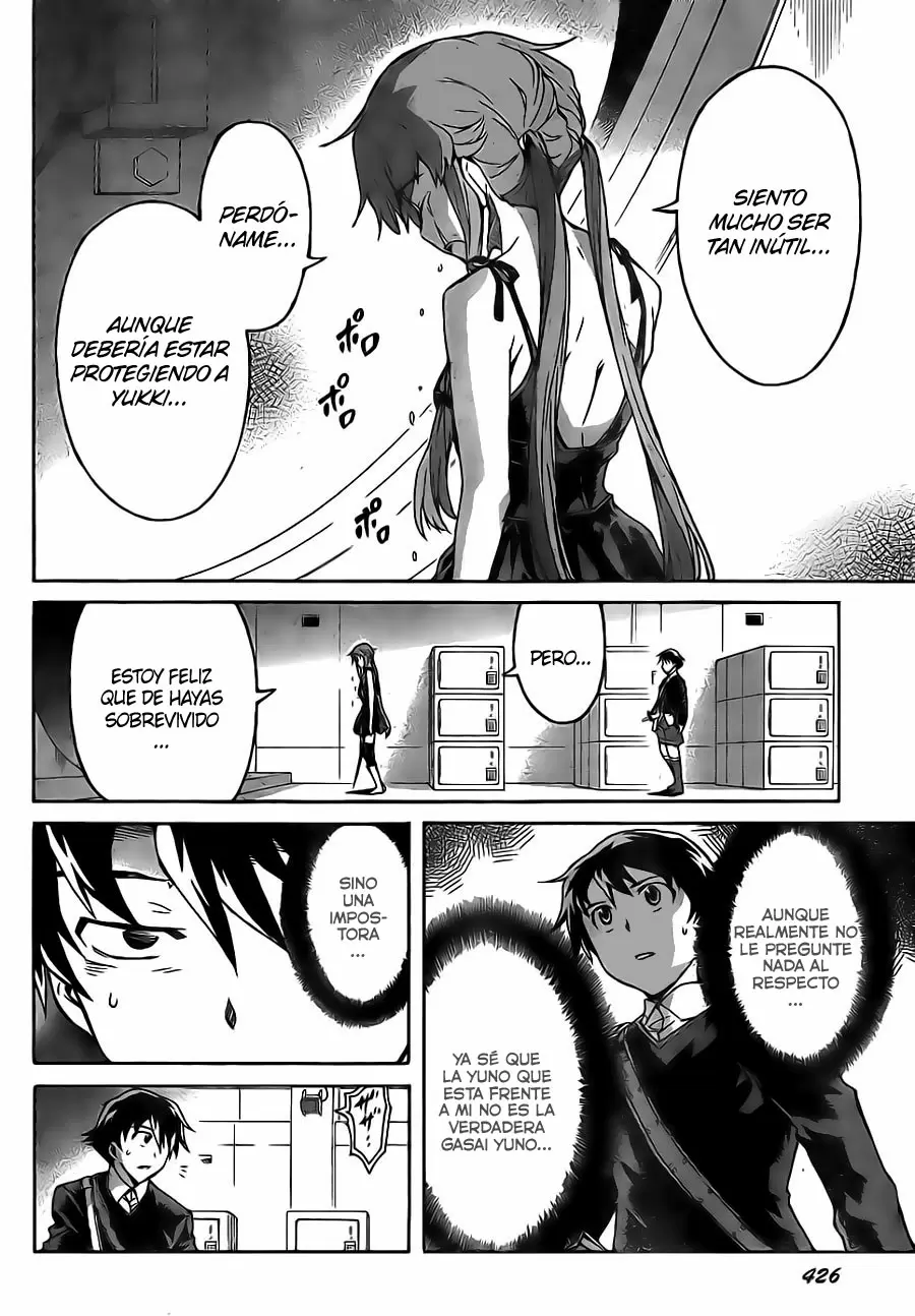 Mirai Nikki capítulo 46, página 11