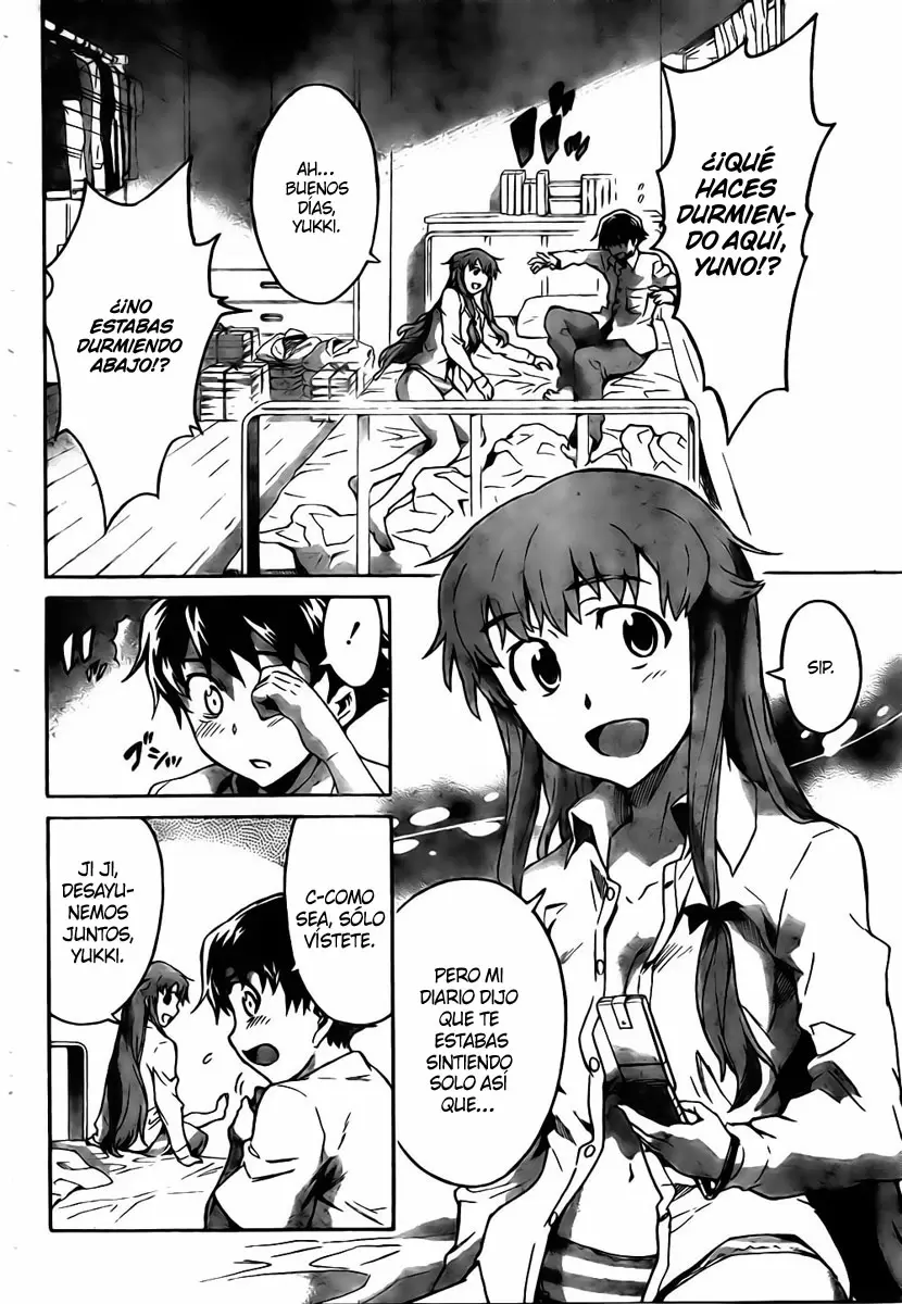 Mirai Nikki capítulo 47, página 6