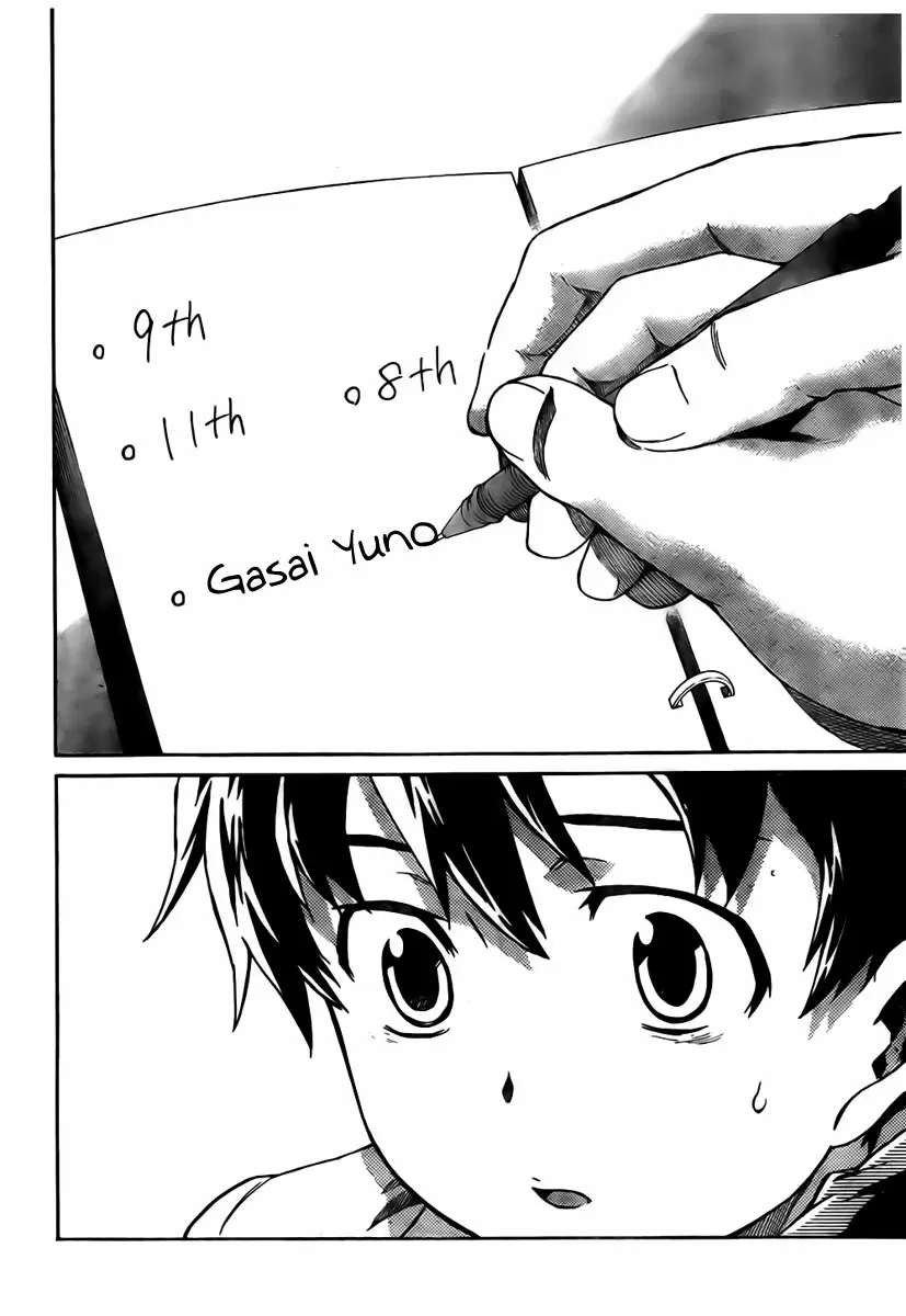 Mirai Nikki capítulo 47, página 12