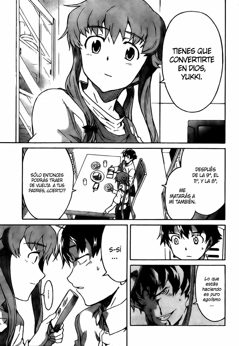 Mirai Nikki capítulo 47, página 13
