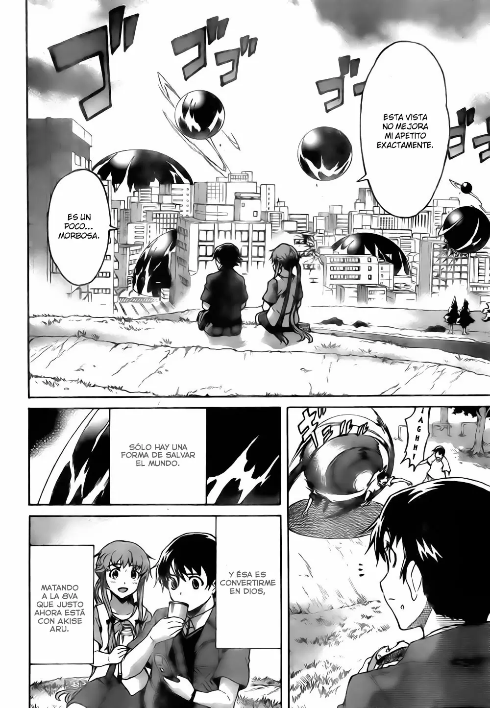 Mirai Nikki capítulo 49, página 5