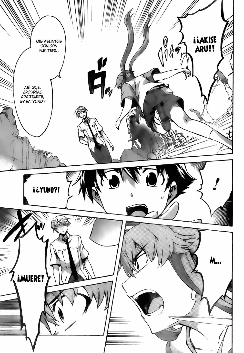 Mirai Nikki capítulo 49, página 10