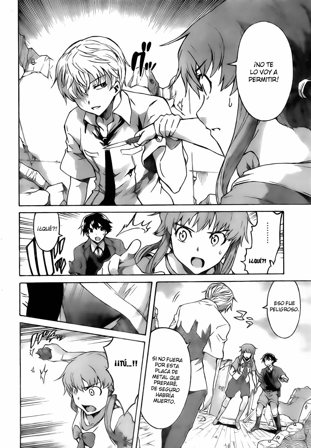 Mirai Nikki capítulo 49, página 13