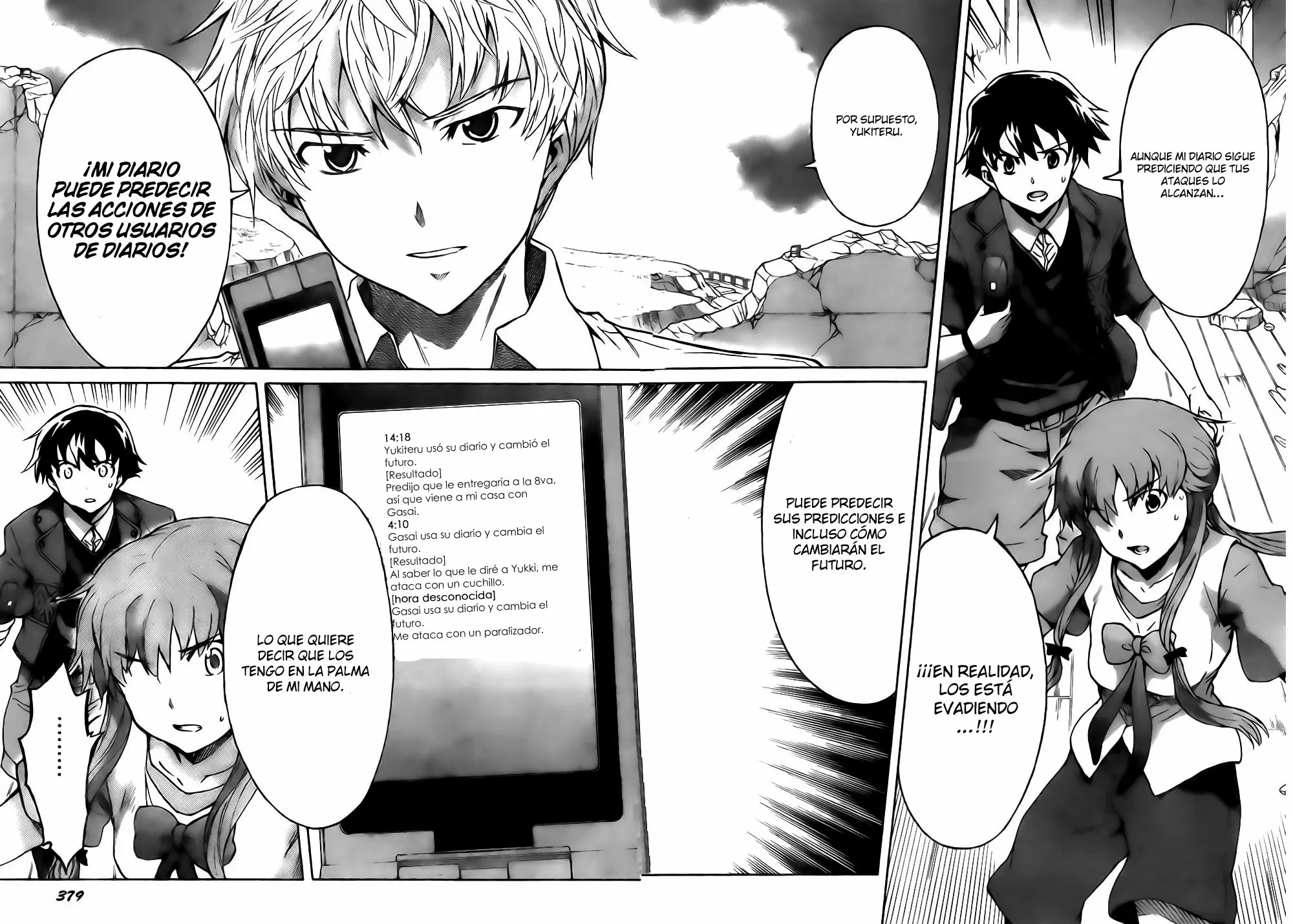 Mirai Nikki capítulo 49, página 15