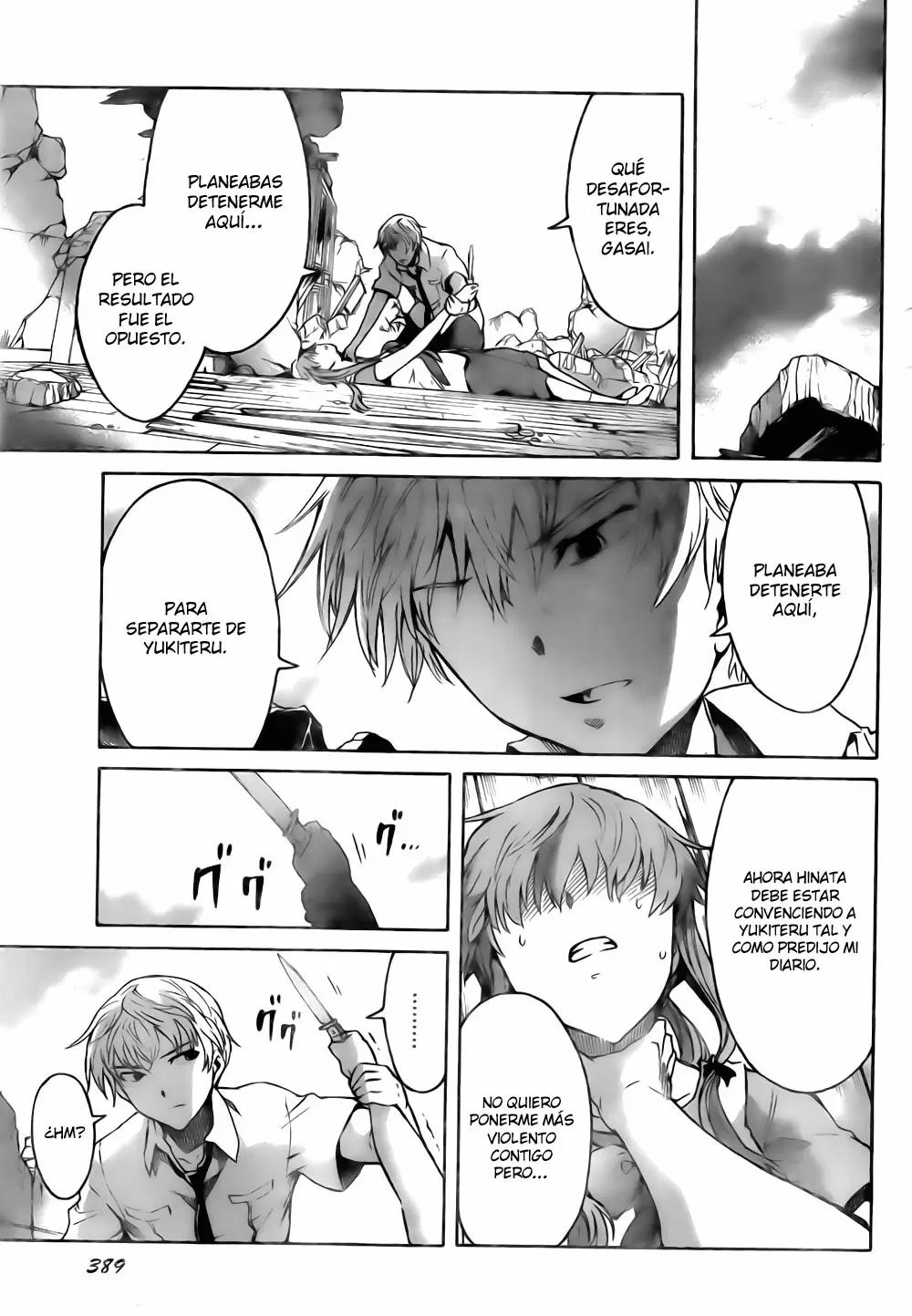 Mirai Nikki capítulo 49, página 24