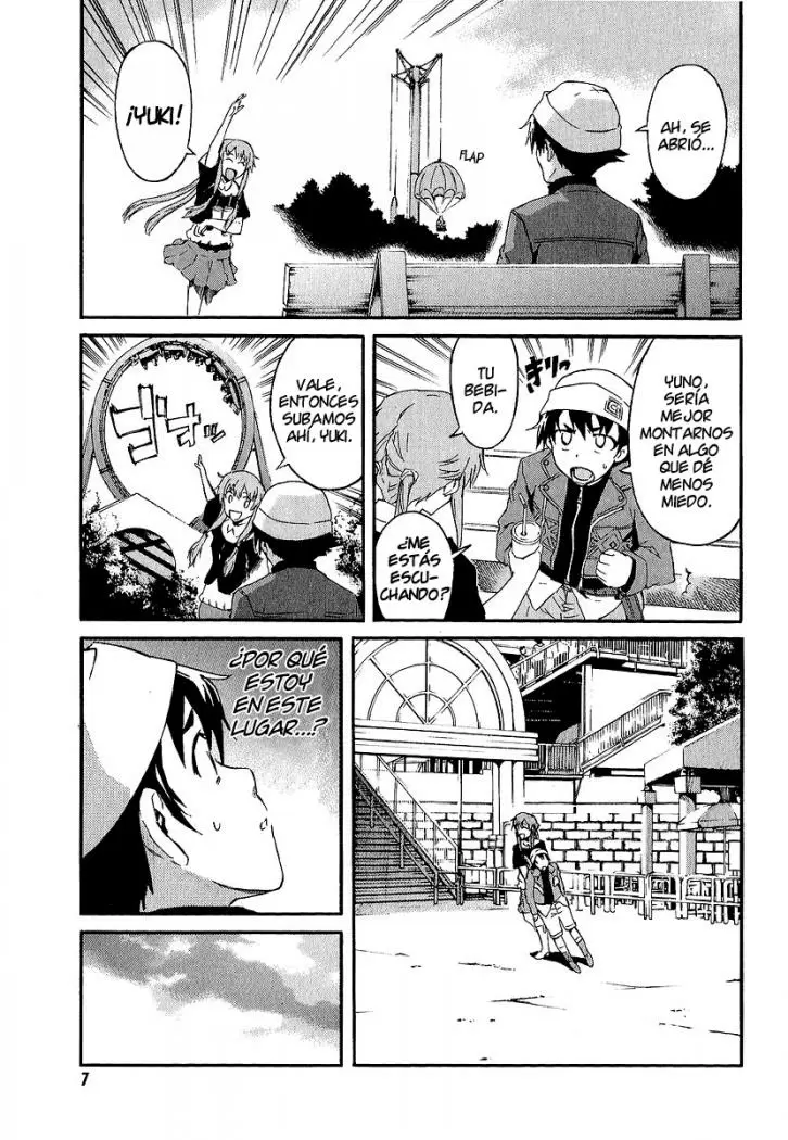 Mirai Nikki capítulo 5, página 7
