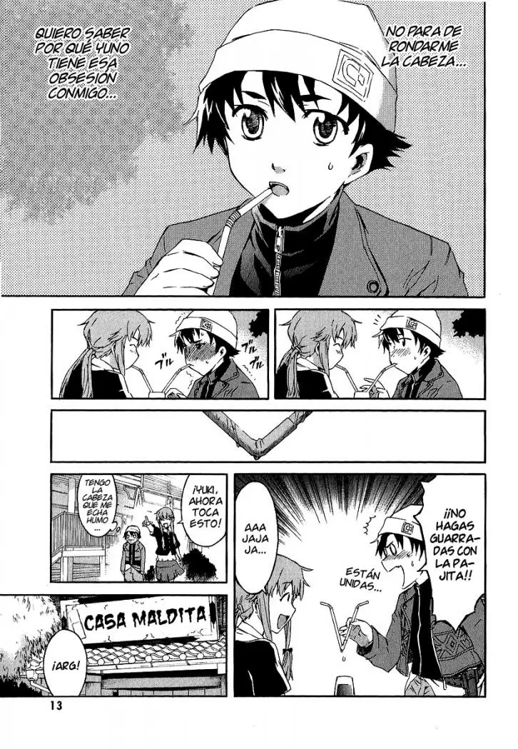 Mirai Nikki capítulo 5, página 12