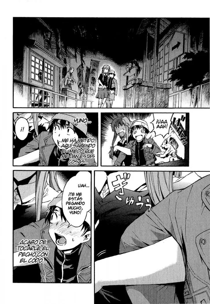 Mirai Nikki capítulo 5, página 13