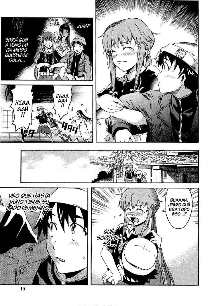 Mirai Nikki capítulo 5, página 14