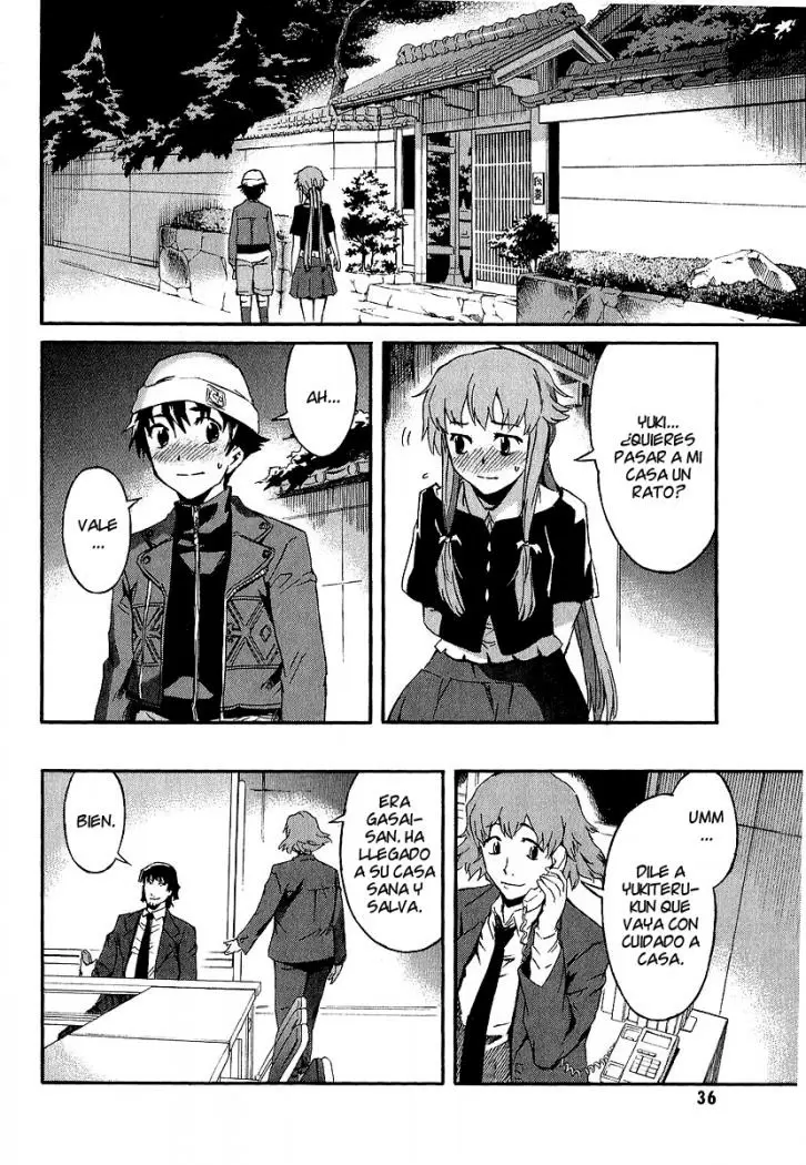 Mirai Nikki capítulo 5, página 33