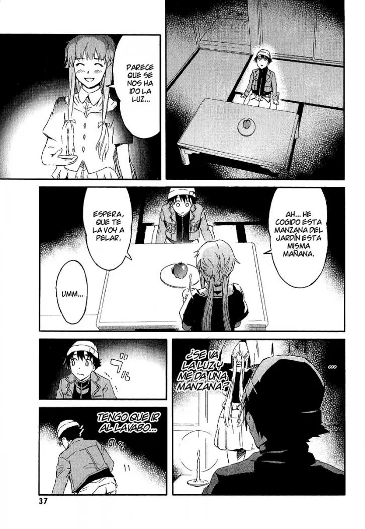 Mirai Nikki capítulo 5, página 34