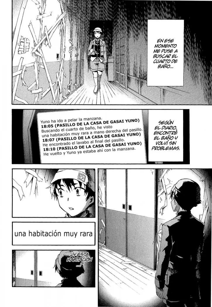 Mirai Nikki capítulo 5, página 35