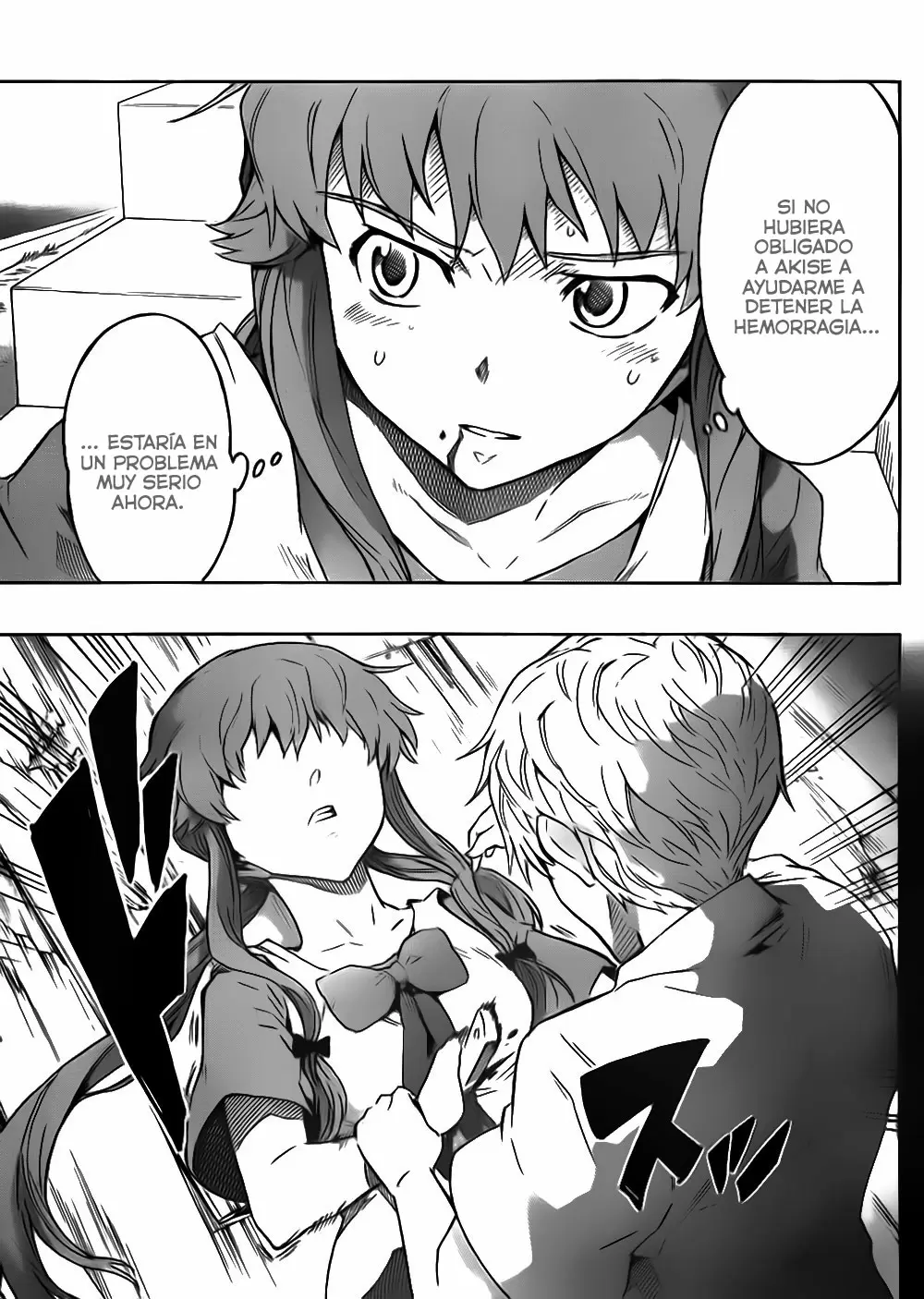 Mirai Nikki capítulo 50, página 8