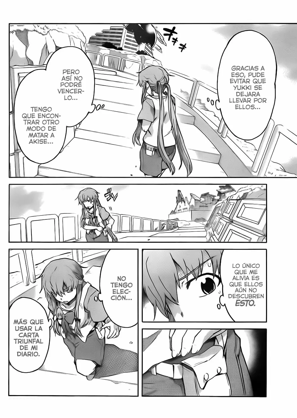 Mirai Nikki capítulo 50, página 11