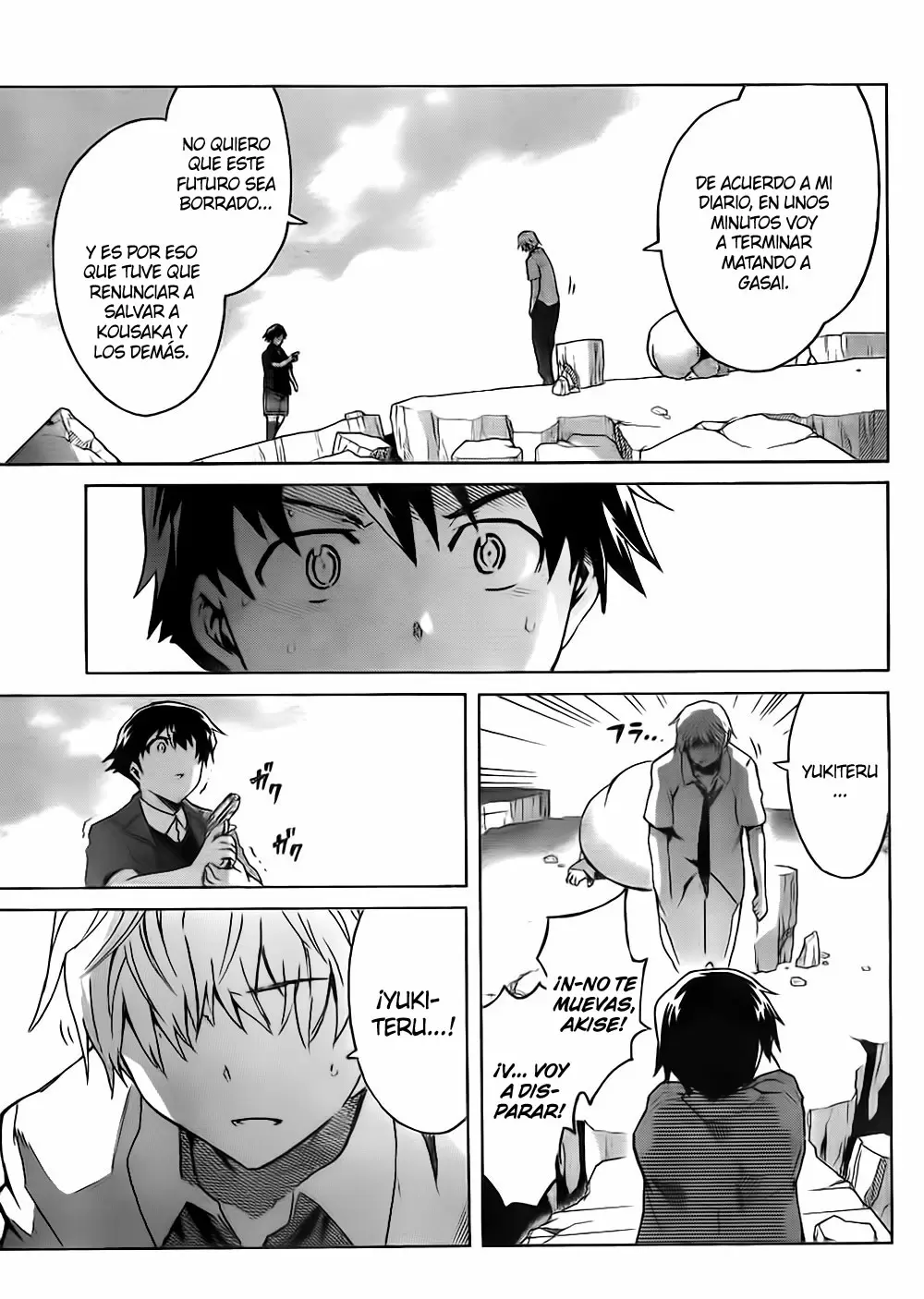Mirai Nikki capítulo 50, página 23