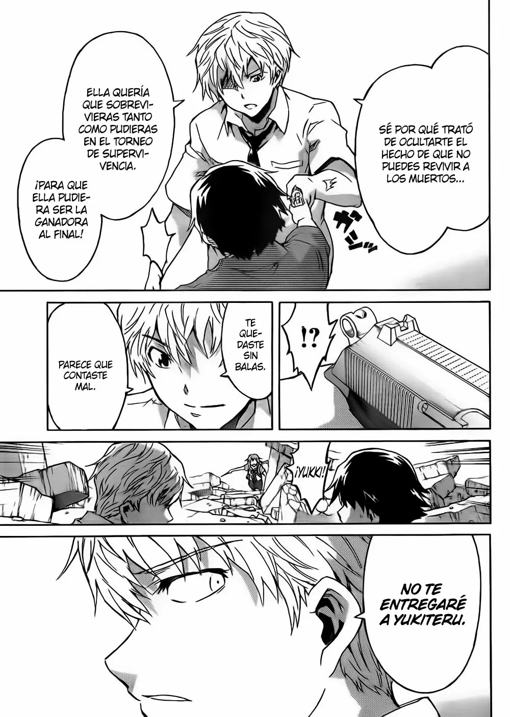 Mirai Nikki capítulo 50, página 25