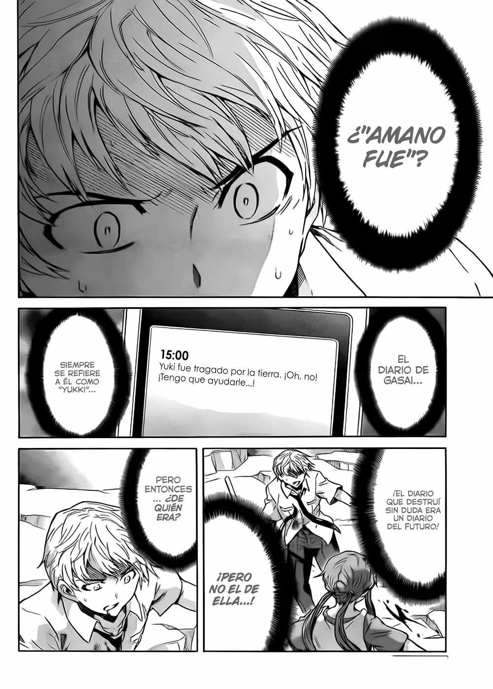 Mirai Nikki capítulo 51, página 5