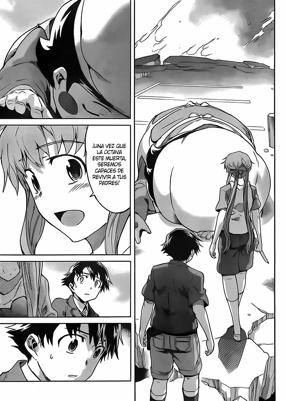 Mirai Nikki capítulo 51, página 10