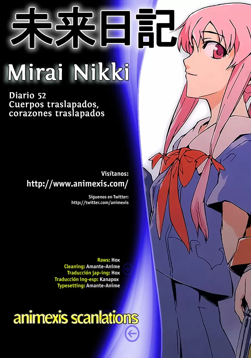 Mirai Nikki capítulo 52, página 1