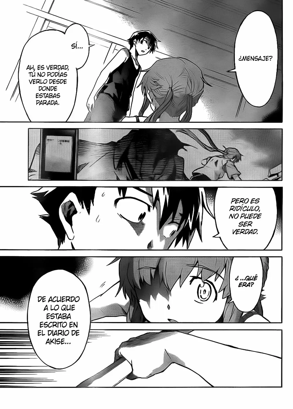 Mirai Nikki capítulo 52, página 34