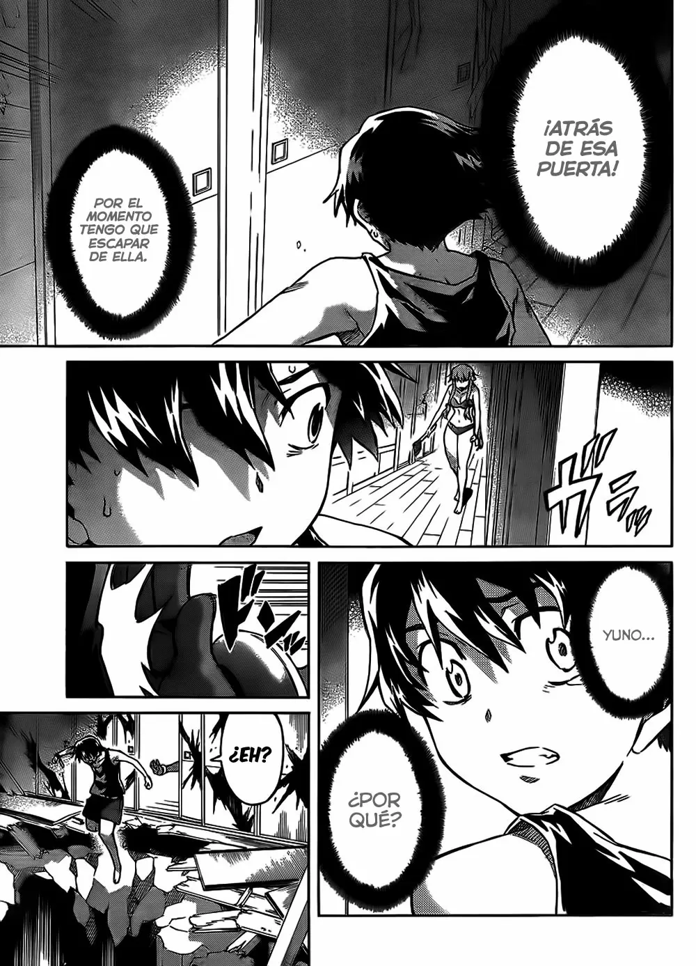 Mirai Nikki capítulo 53, página 4
