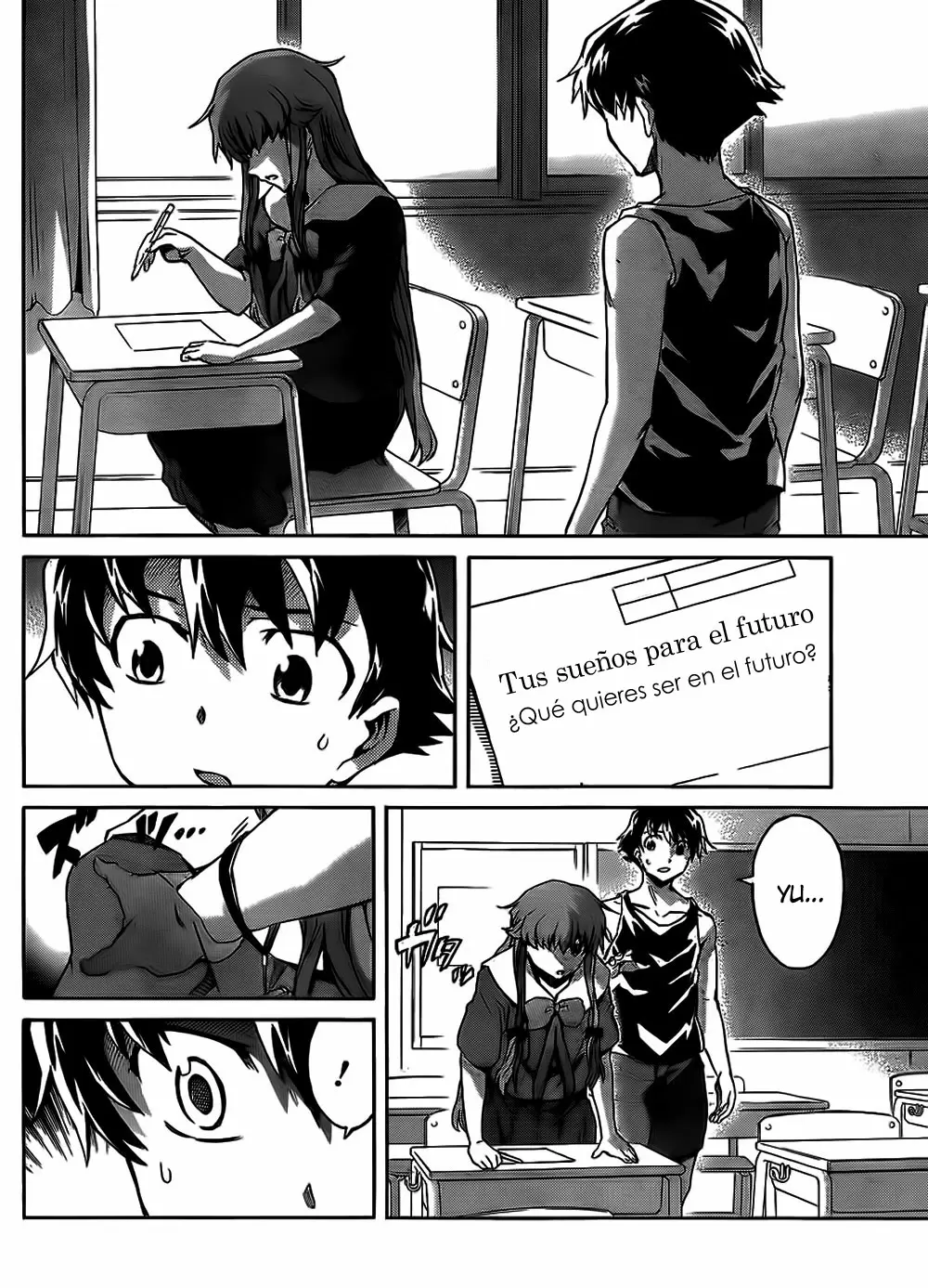 Mirai Nikki capítulo 53, página 9
