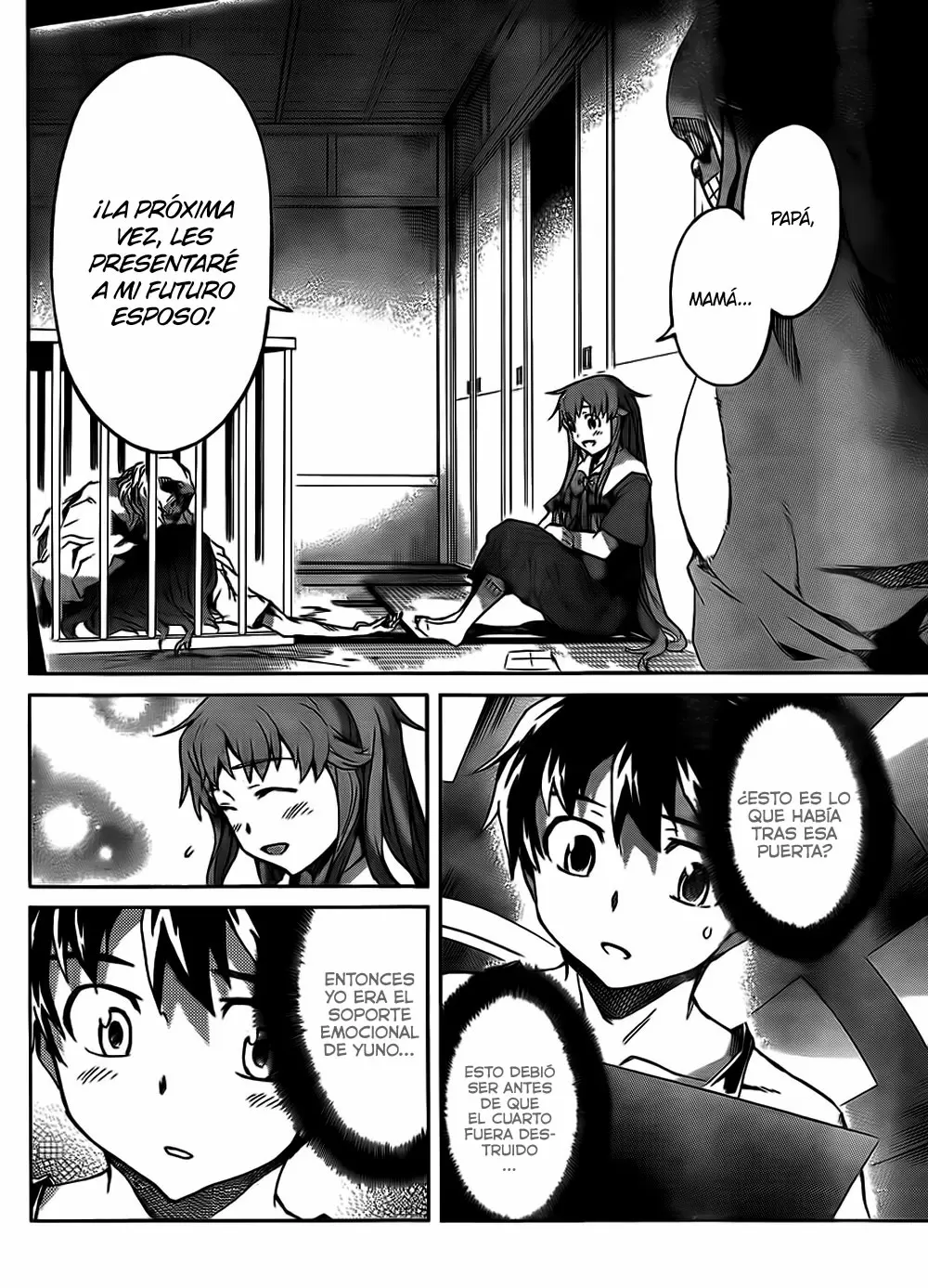 Mirai Nikki capítulo 53, página 14