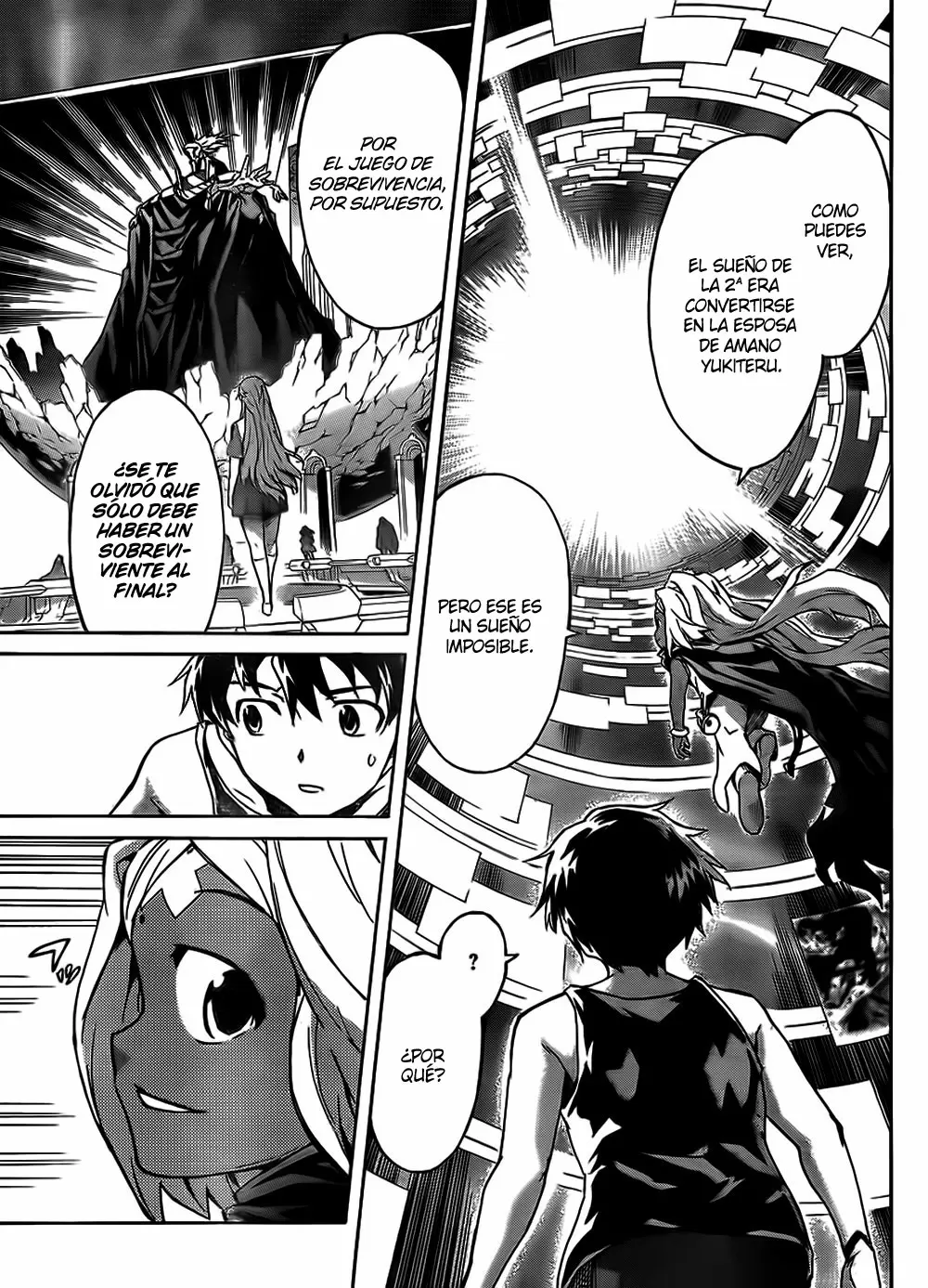 Mirai Nikki capítulo 53, página 15