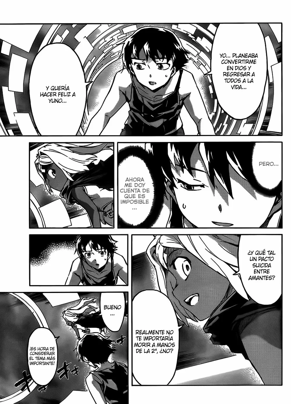 Mirai Nikki capítulo 53, página 17