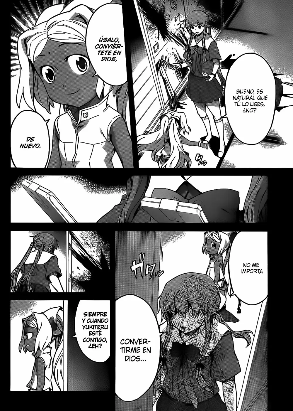 Mirai Nikki capítulo 54, página 5