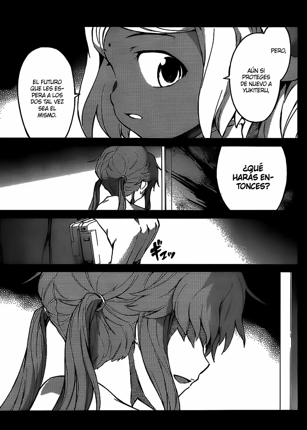 Mirai Nikki capítulo 54, página 6