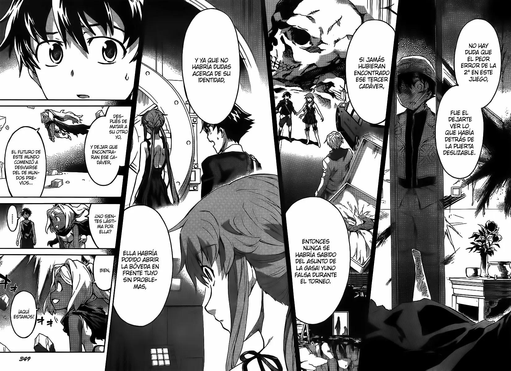 Mirai Nikki capítulo 54, página 10