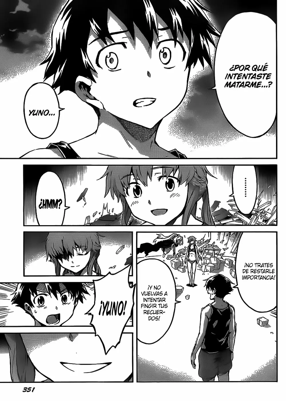 Mirai Nikki capítulo 54, página 12