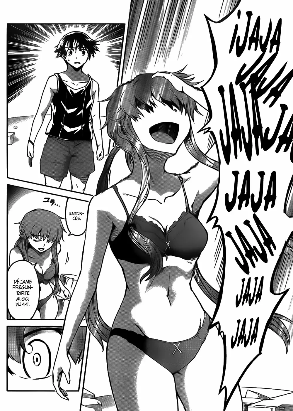 Mirai Nikki capítulo 54, página 13
