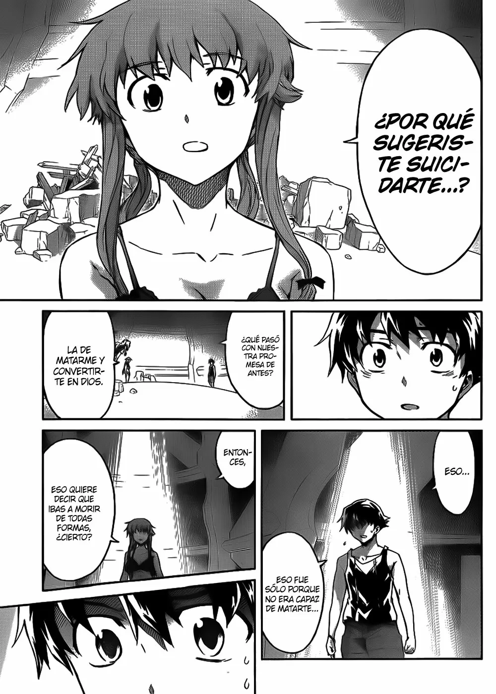 Mirai Nikki capítulo 54, página 14
